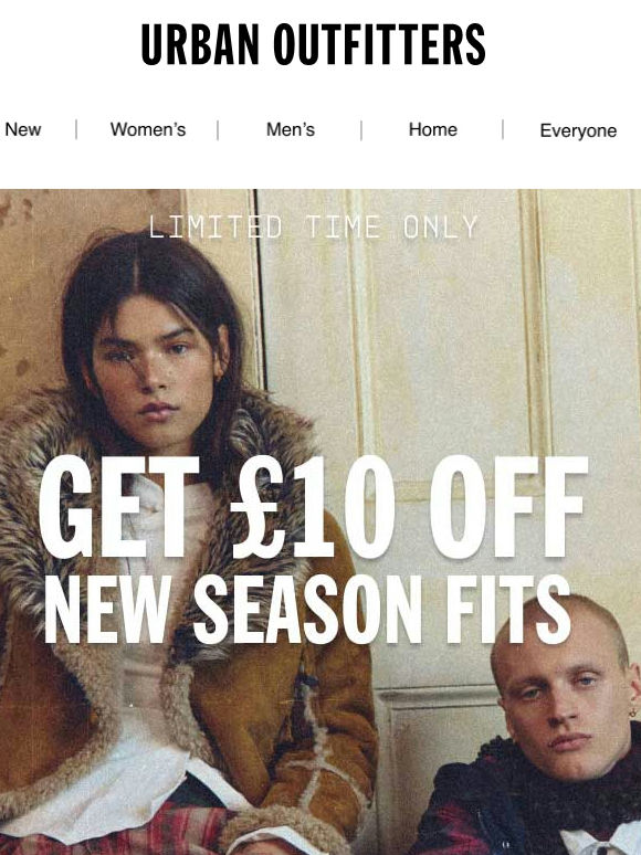 PSA: Save £10 on new season fits