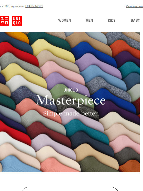 UNIQLO Masterpiece: Colorful 50 Socks