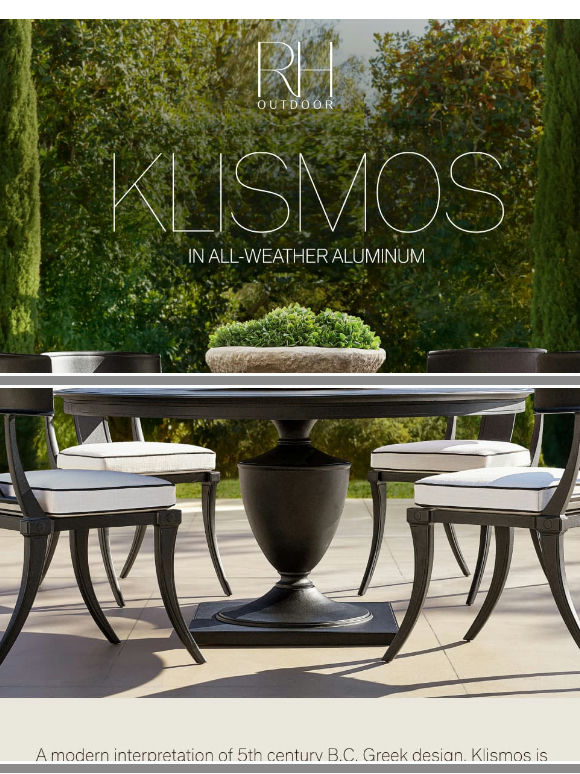 Discover Classic Outdoor Collections Available in 5 Finishes