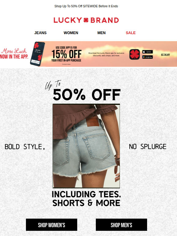 ATTN: Up To Half Off Your New ‘Fit!