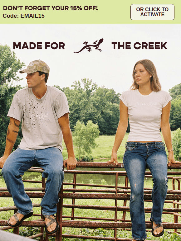 Creek Rat x Chaco was made for the creek