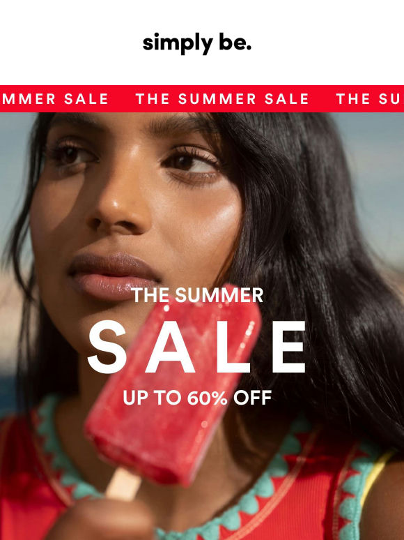 Rumour is... it's up to 60% OFF 🫨