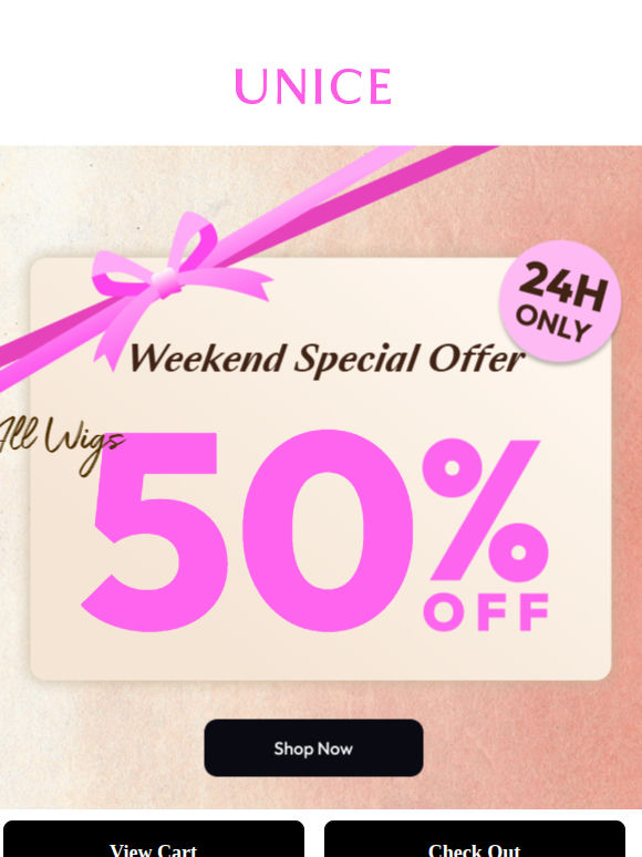 Quick Weekend Upgrade: 50% Off