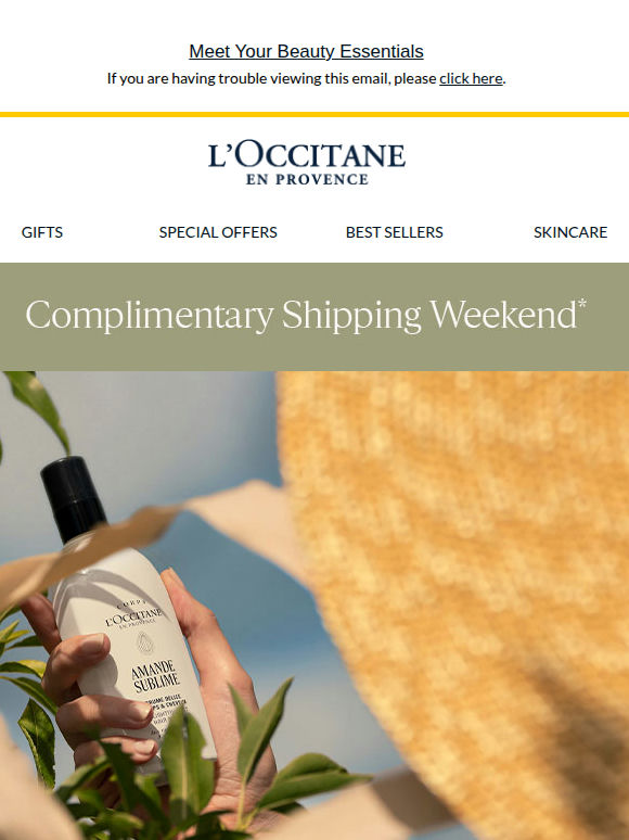 Last Chance: Complimentary Shipping Ends Today