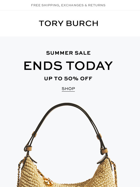 Summer Sale ends today