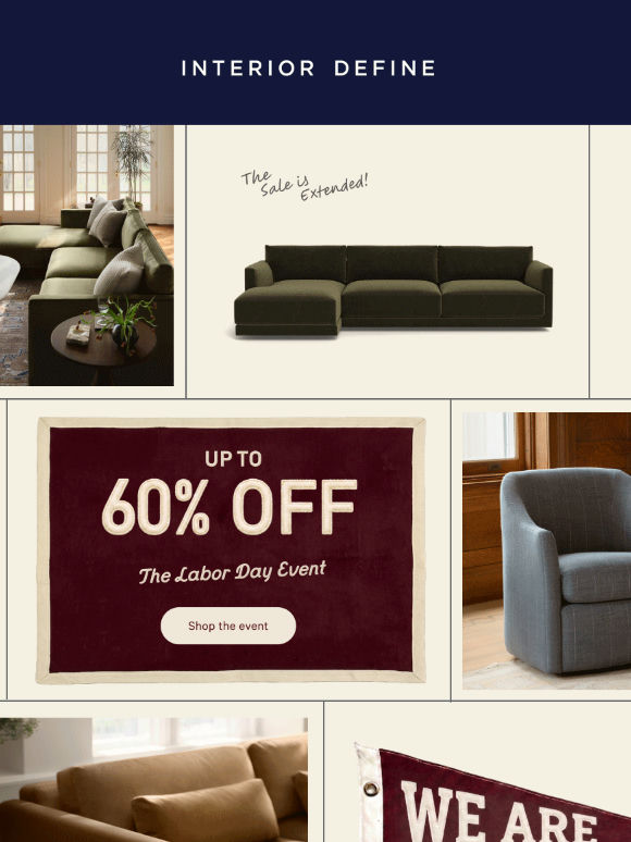 We are so back, sale's extended