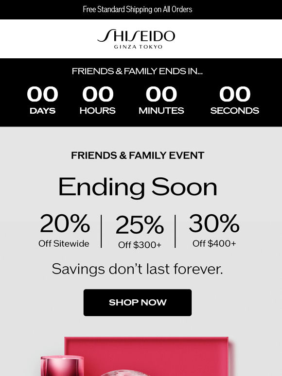 There’s Not Much Time Left For Up to 30% Off