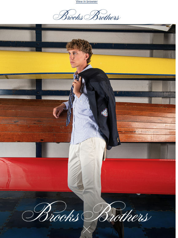 Discover Brooks Brothers × Canottieri Milano 