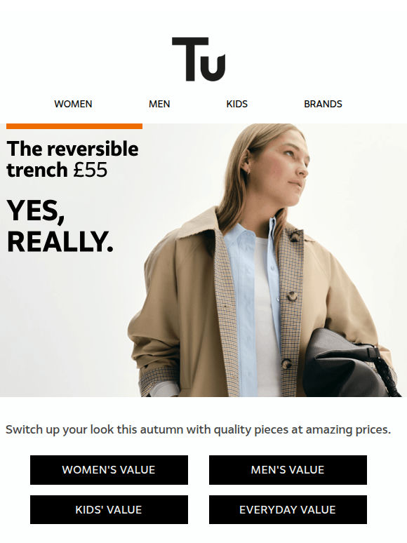 Autumn styles at amazing prices