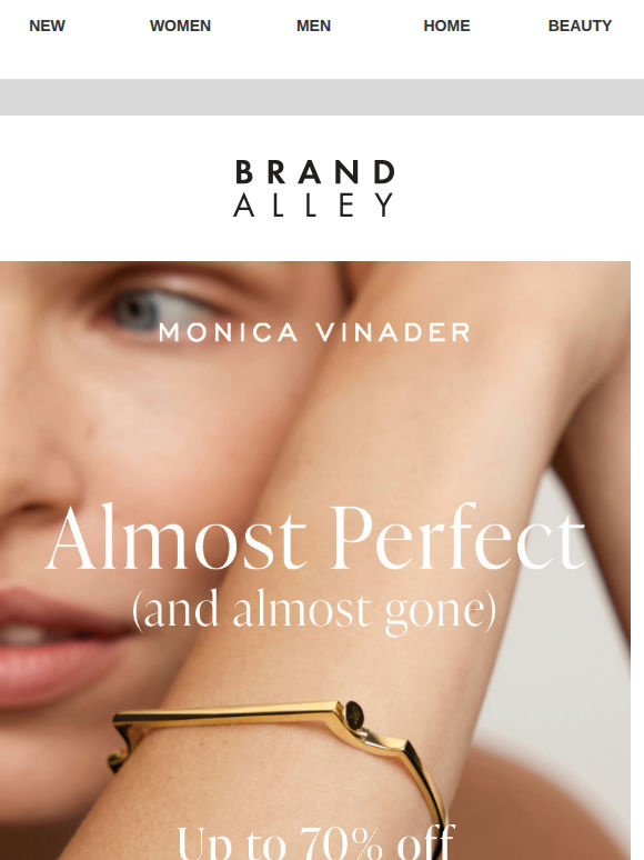 Final day Monica Vinader | Up to 80% off Ro & Zo & more
