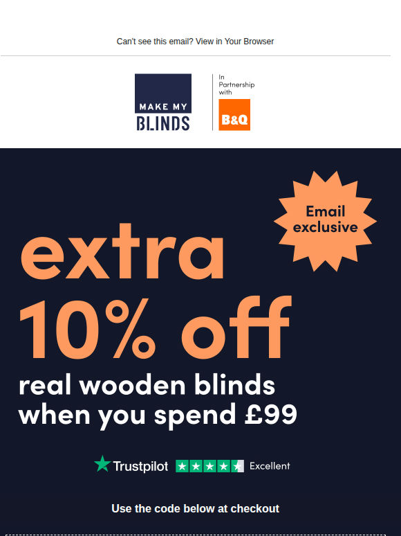 10% Off Real Wood Blinds! Don’t Miss Out!