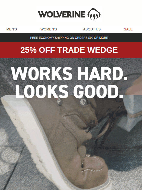 The Wedge Everyone Wants: 25% OFF