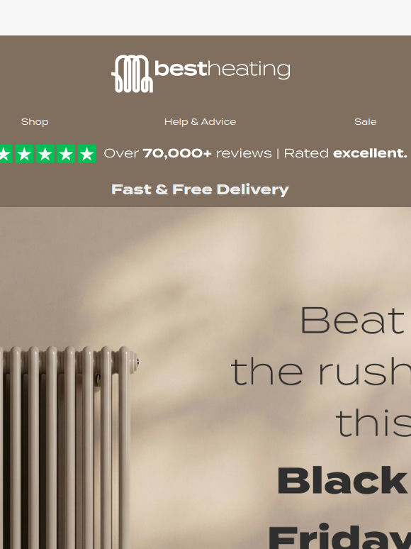 Beat the Black Friday rush…