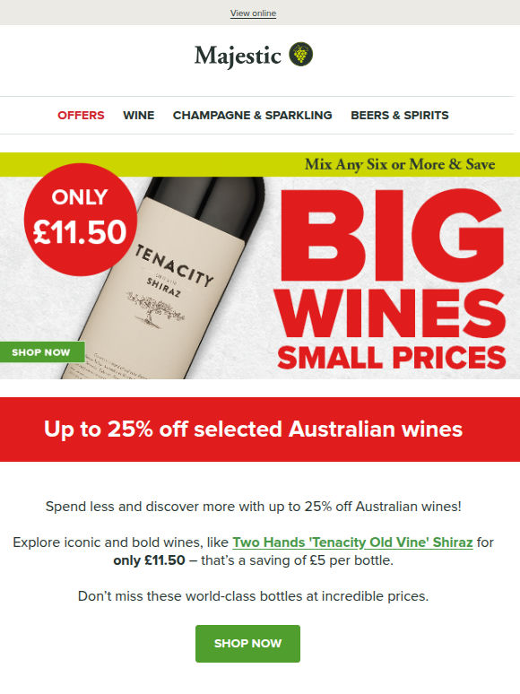 Save up to 25% off Australia
