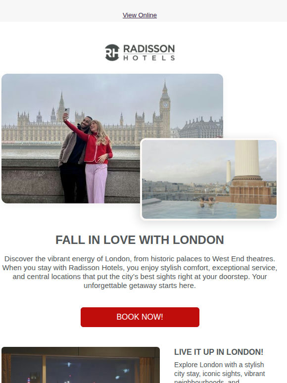 Discover London on your next adventure!