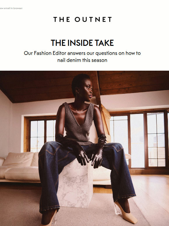 Your denim reset by our Fashion Editor