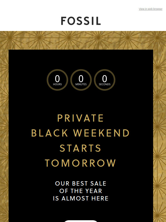 Tomorrow is the big day