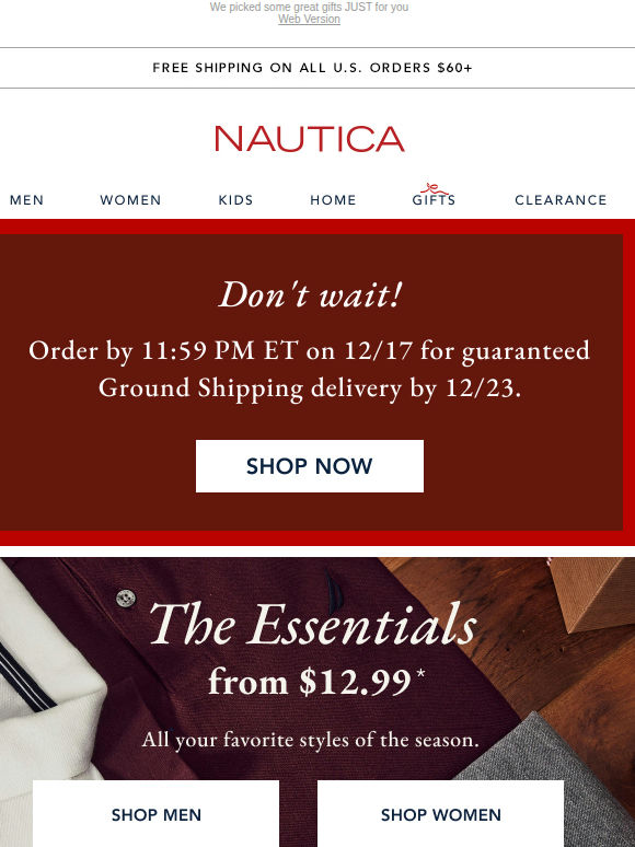 ✨ 50-70% OFF! ✨ PLUS Holiday Essentials from $12.99