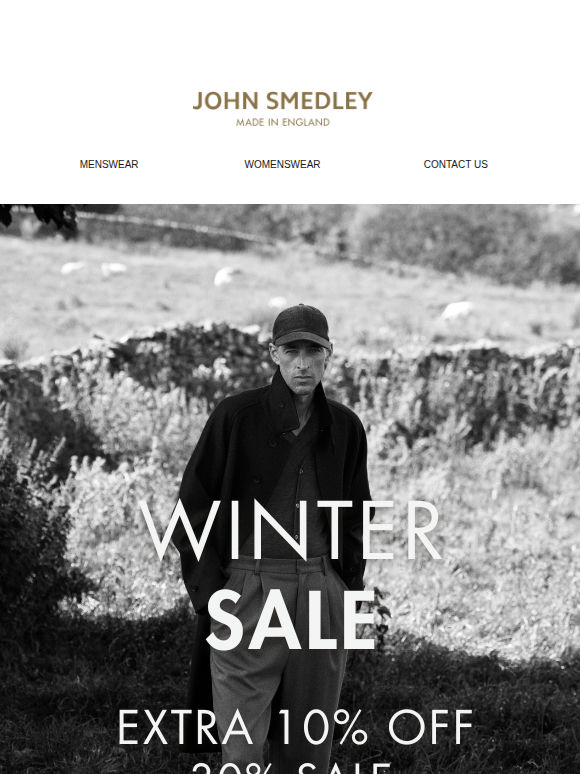 Elevate your wardrobe: extra 10% ends today