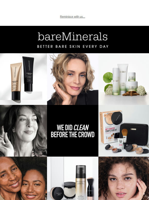 How bareMinerals began 🫶