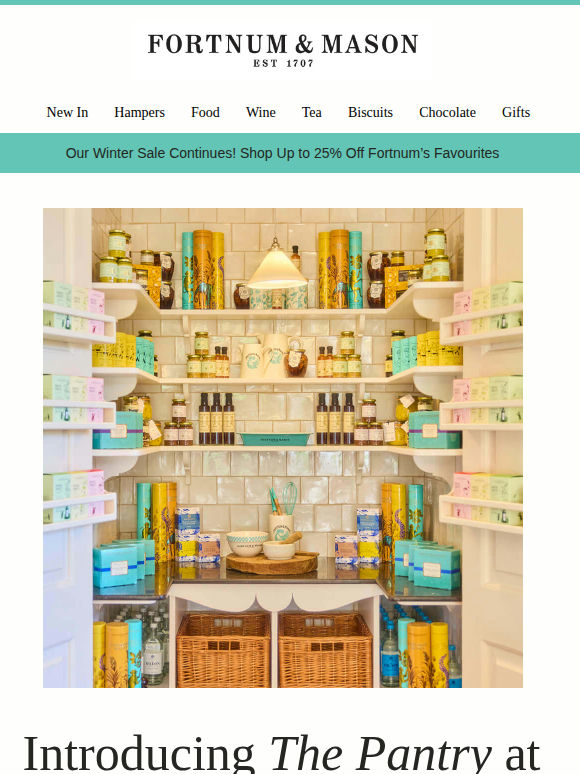What’s On at Fortnum’s?