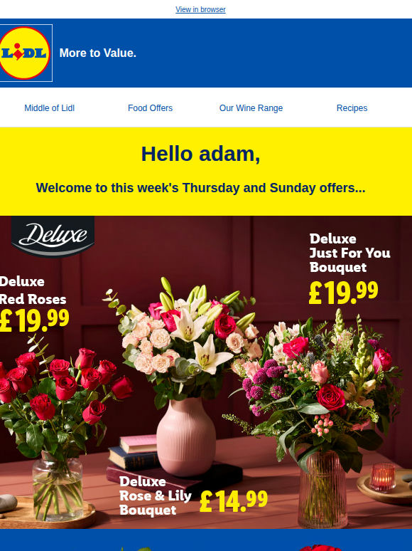 Valentine's flowers to make their day! 💐