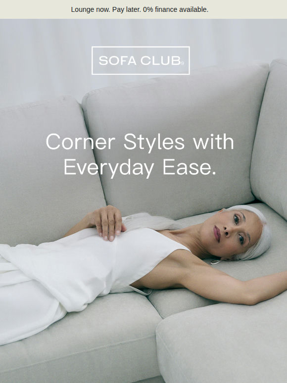Corner styles made for everyday ease ☁️
