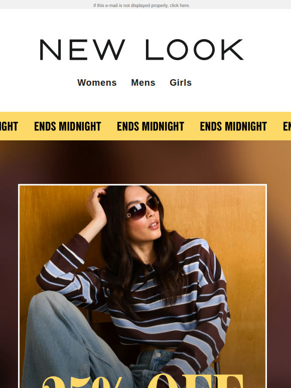 ONE MORE DAY: 25% off extended