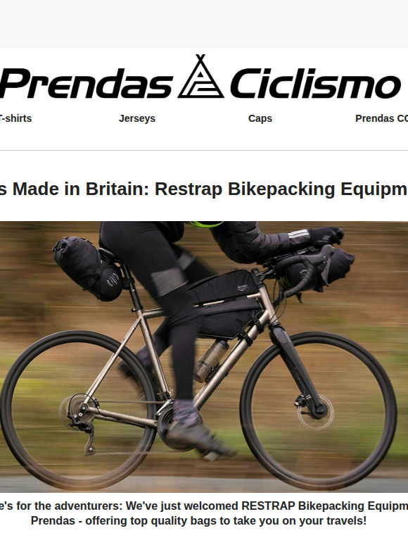 Restrap Bikepacking Equipment! 🚵‍♂️