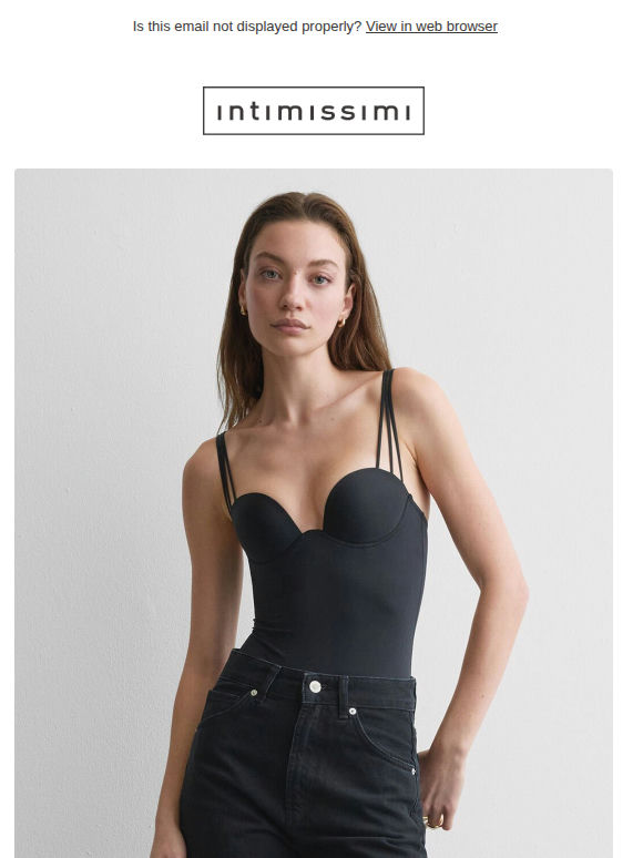 Bodies and bras with sensual details