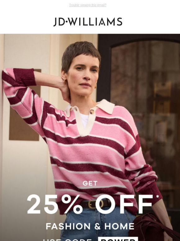 Springin' in: 25% off for you