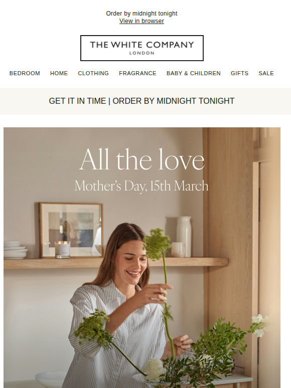 Last chance for Mother’s Day delivery