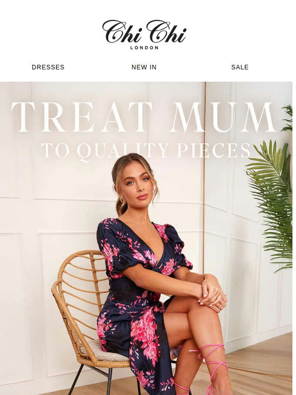 Treat Mum to something special she can wear again & again 🩷