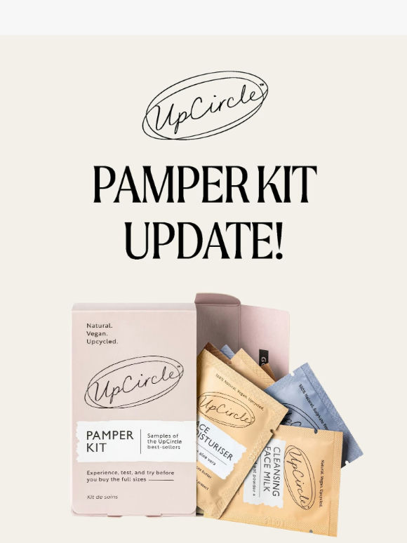 A little update to our Pamper Kit…