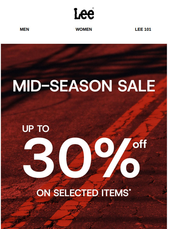 It's here! Mid-season discounts are ON