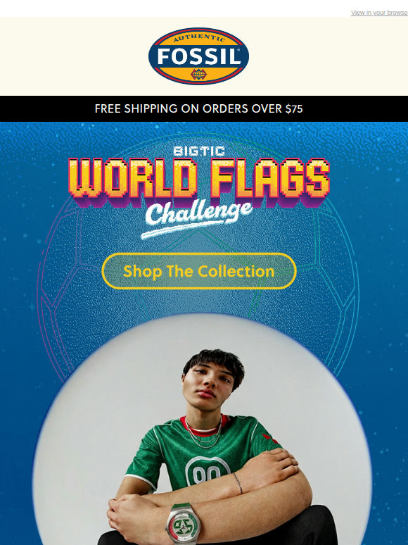 ⚽ Get Loud For World Flags Big Tic