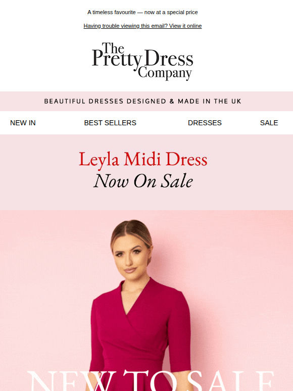 The Leyla Midi Dress Is Now in Our Sale 🌸