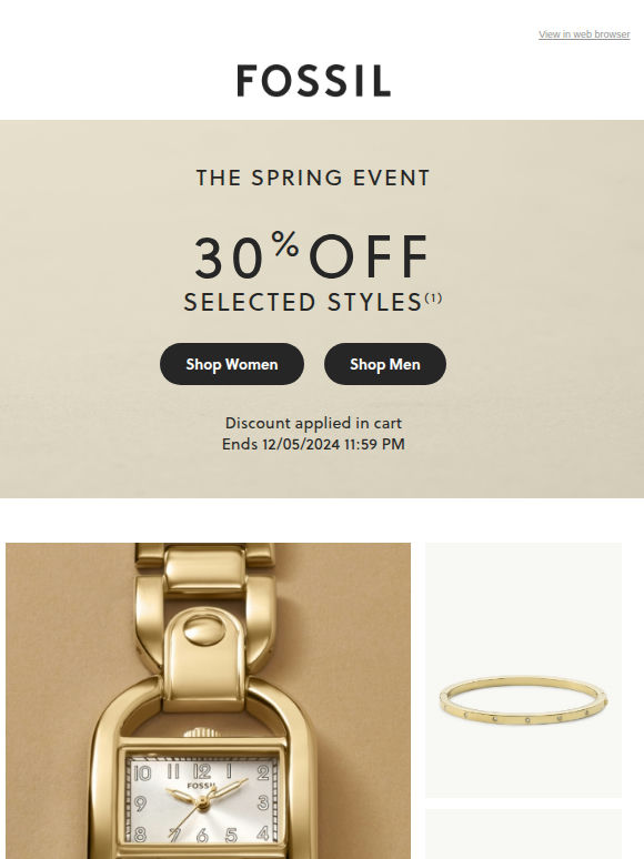 Need a Spring Makeover? Get 30% Off Now!