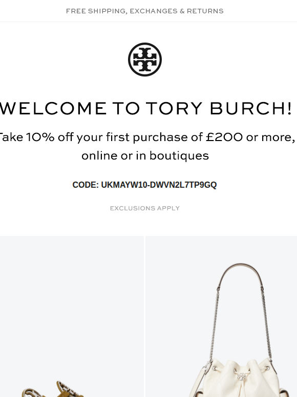 Welcome to Tory Burch