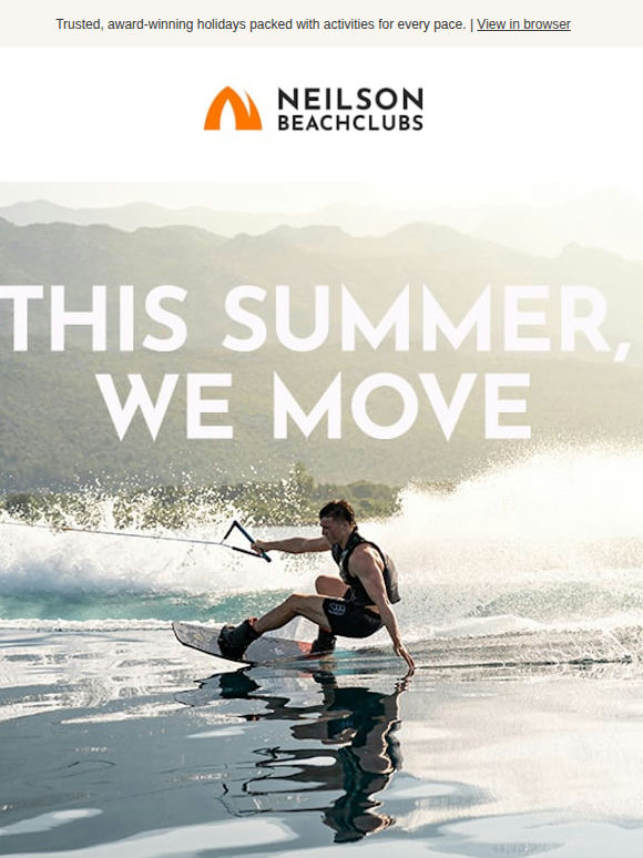Find your summer rhythm - from £759pp