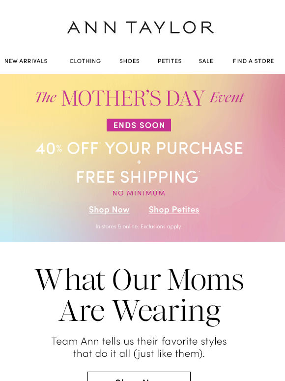 Mom-Approved *And* 40% Off? Win-Win.