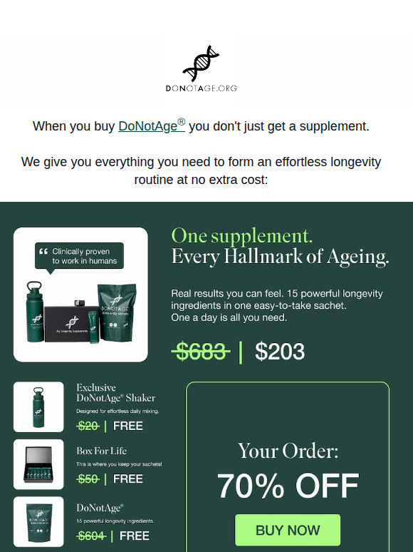 The 70% Offer That Doesn't Expire