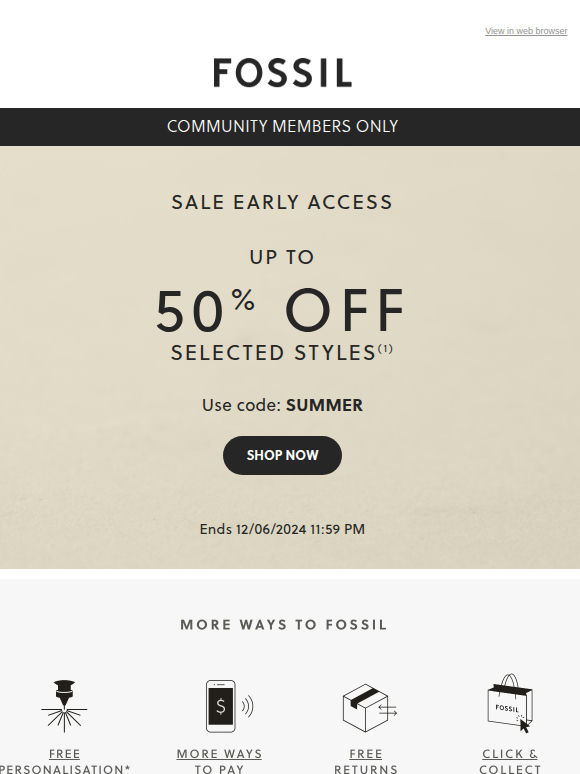 Don’t Miss Your Exclusive Access