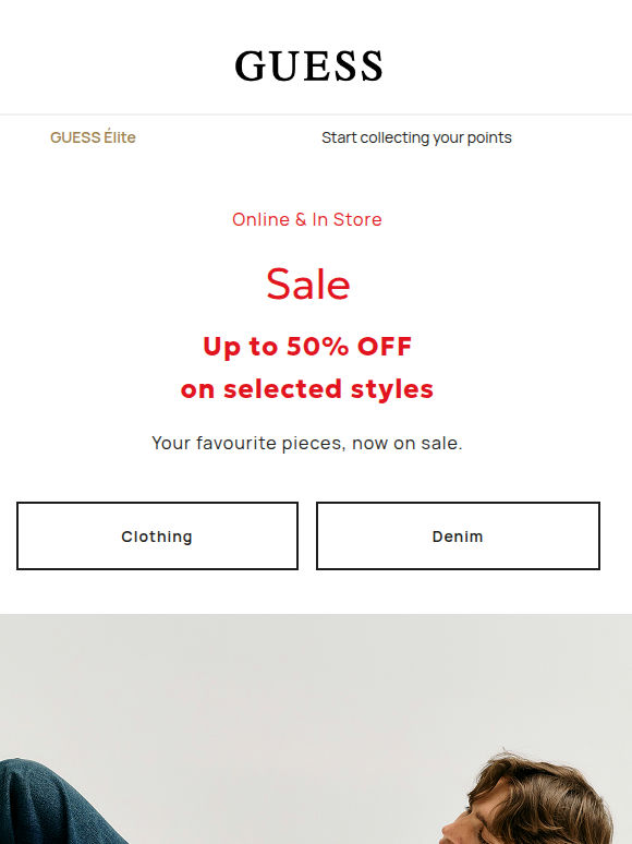 SALE | Up to 50% off your favourites
