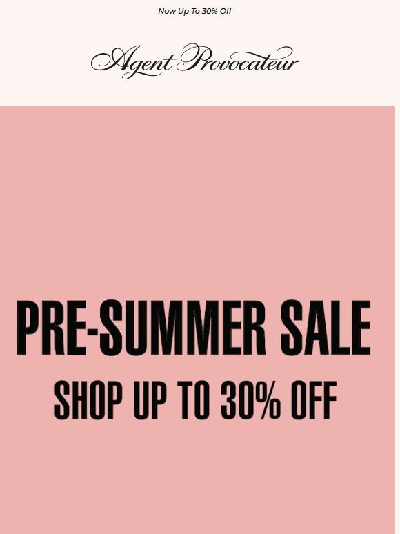 Pre-Summer Sale | Selling Fast