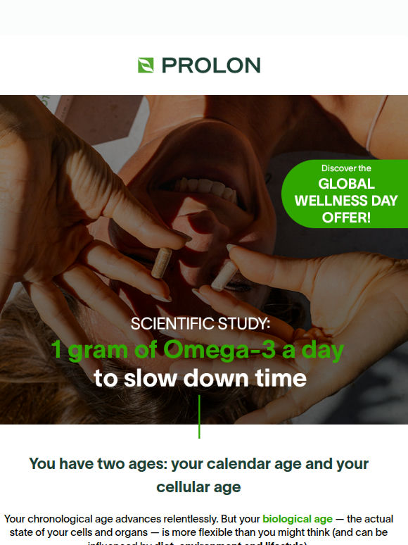🩺Omega-3s slow down aging: science confirms it