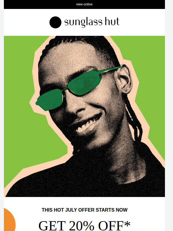 Get 20% off our coolest shades