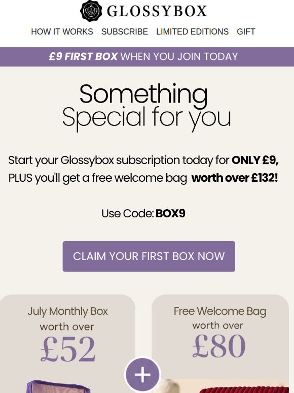 ⚡️ First Box £9 + FREE BOX ⚡️