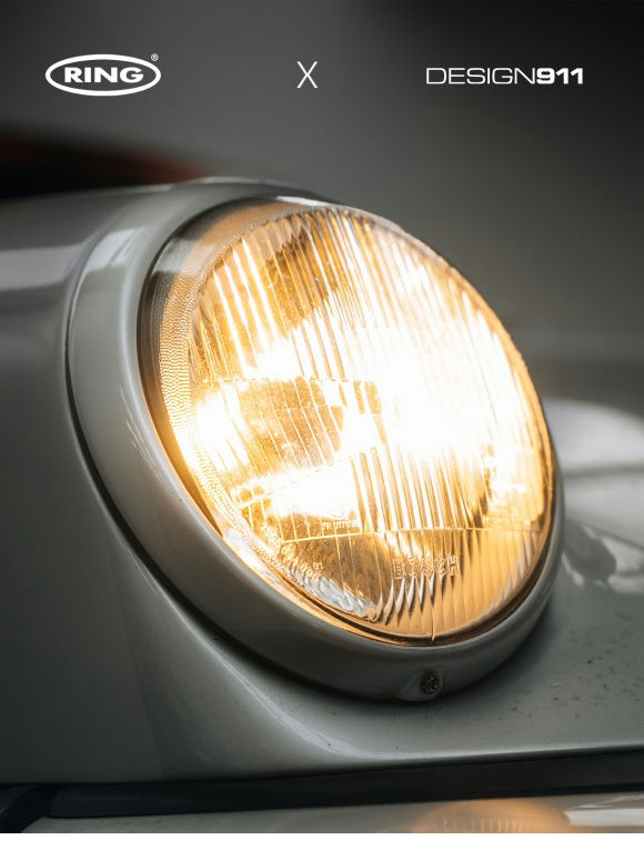Upgrade Your Porsche visibility with Ring LED Headlights!