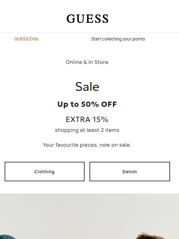 SALE | Up to 50% off + EXTRA 15%